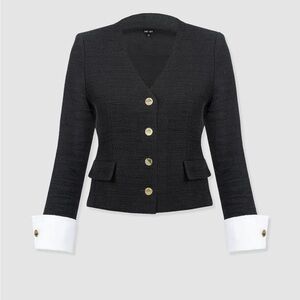Saint + Sofia Blazer with cuff detail